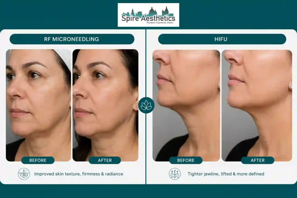 Can RF Microneedling and HIFU Be Combined Purfleet?