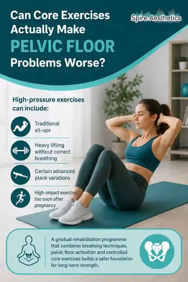 Can Strengthening Your Core Alone Actually Make Pelvic Floor Problems Worse Purfleet?